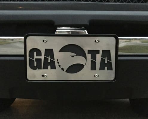 Custom-Georgia-Southern-Auto-Plate 2